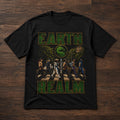 Mortal Kombat Earth Realm Tee | Vintage Gaming Fighter Unisex Shirt