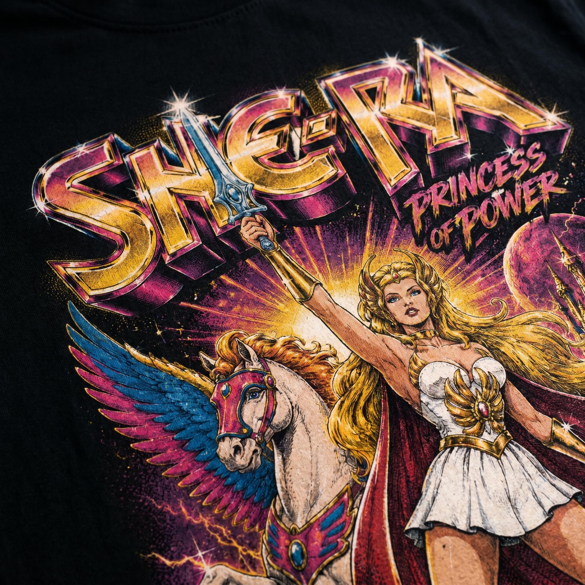 She-Ra Princess of Power Tee | Vintage 80s Cartoon Graphic Shirt