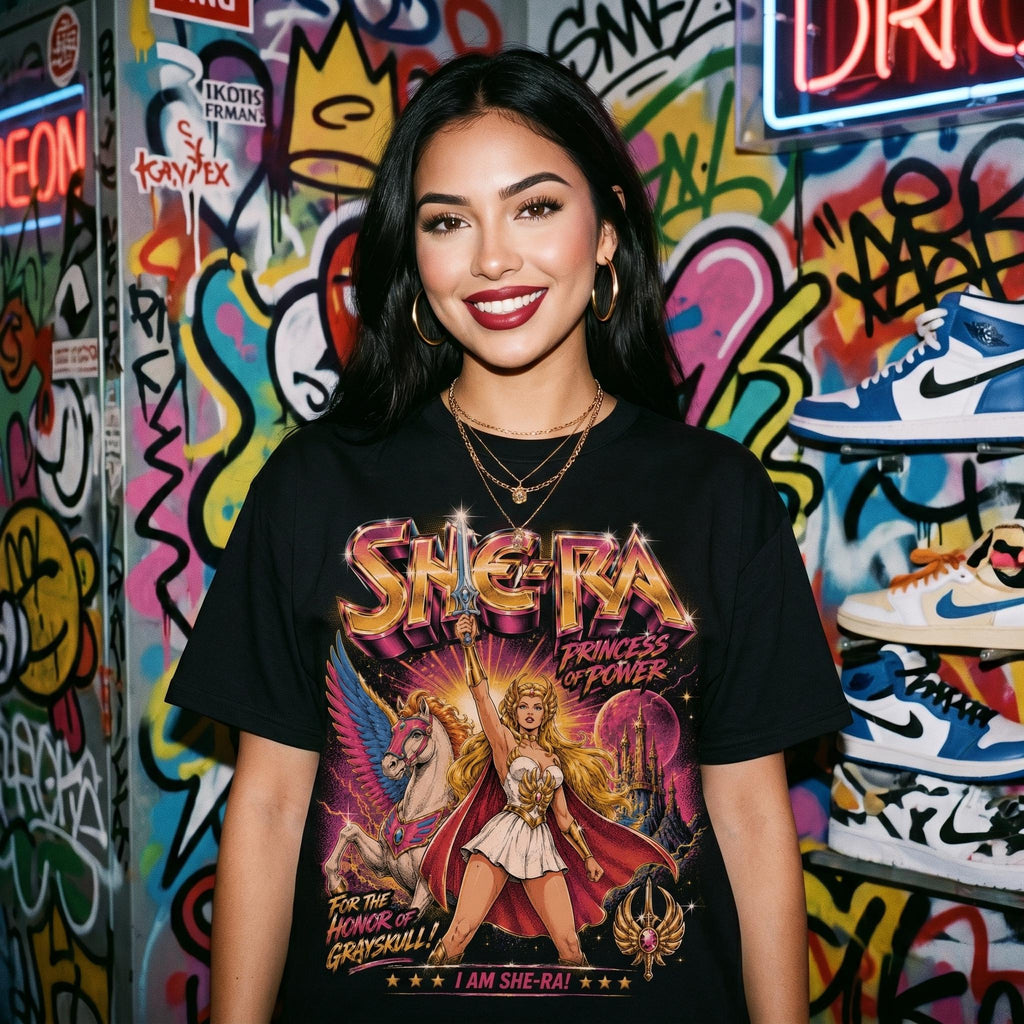 She-Ra Princess of Power Tee | Vintage 80s Cartoon Graphic Shirt