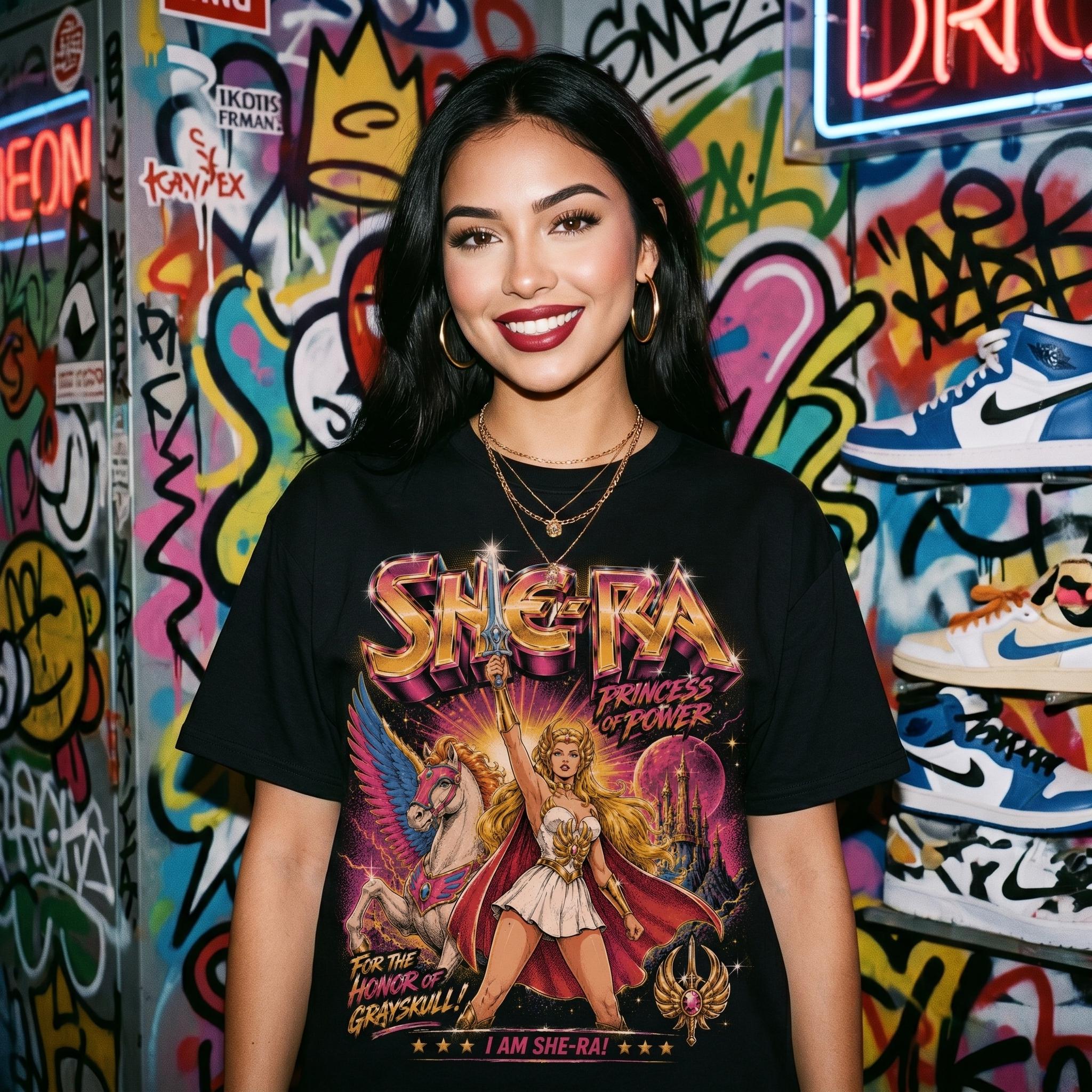She-Ra Princess of Power Tee | Vintage 80s Cartoon Graphic Shirt