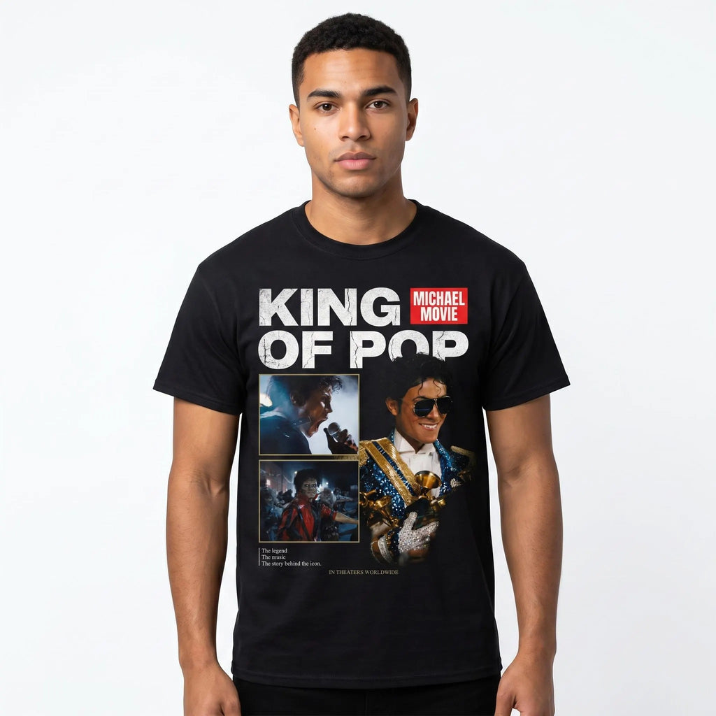 MJ Concert Movie Poster Tee