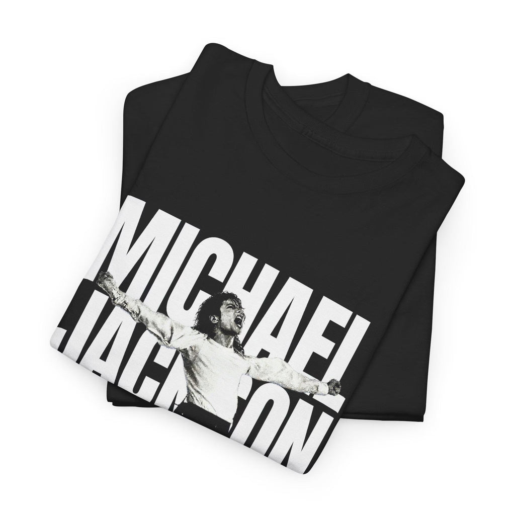 MJ White Text Pop Icon Tee