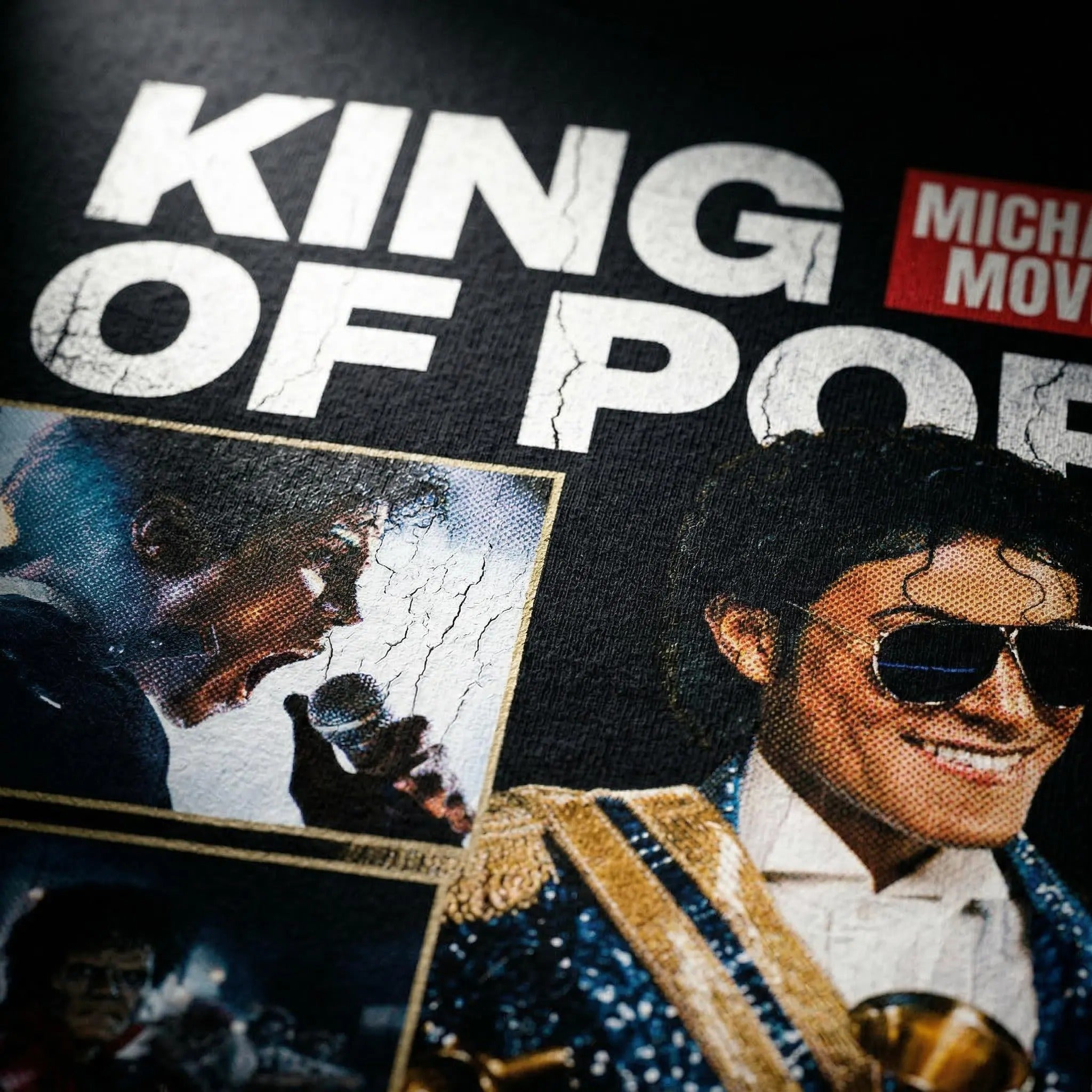 MJ Concert Movie Poster Tee