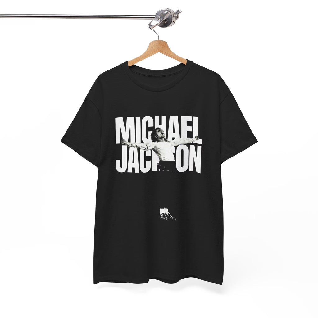 MJ White Text Pop Icon Tee