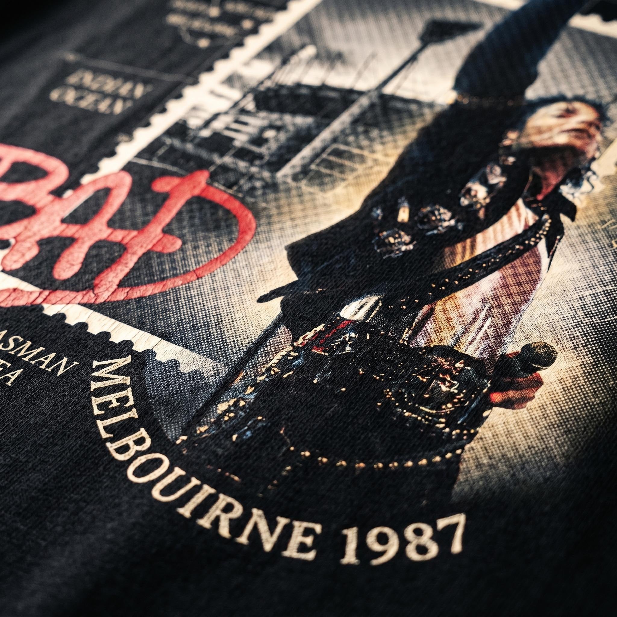 MJ Bad Tour Melbourne 87 Tee