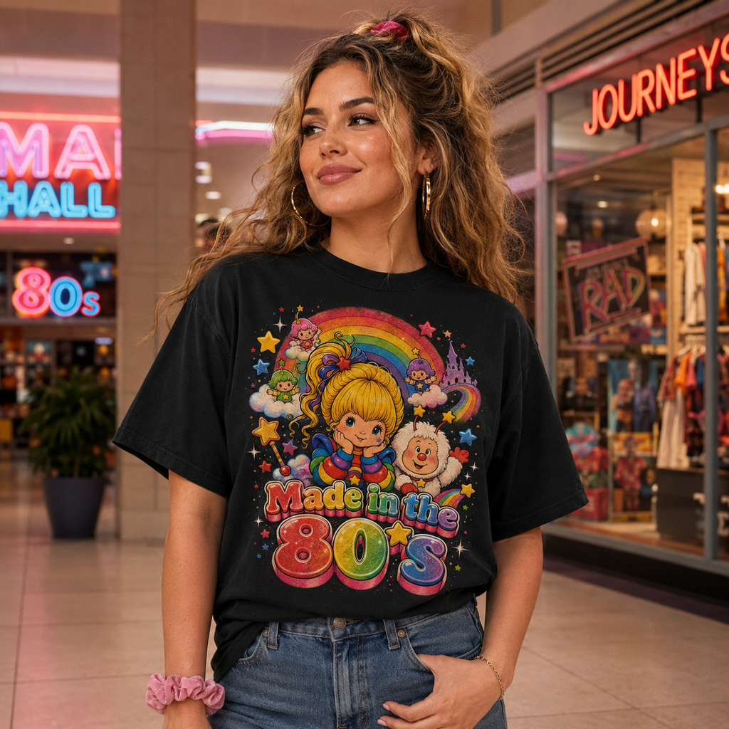 Rainbow Brite Made in the 80s T-Shirt | Retro Cartoon Tee
