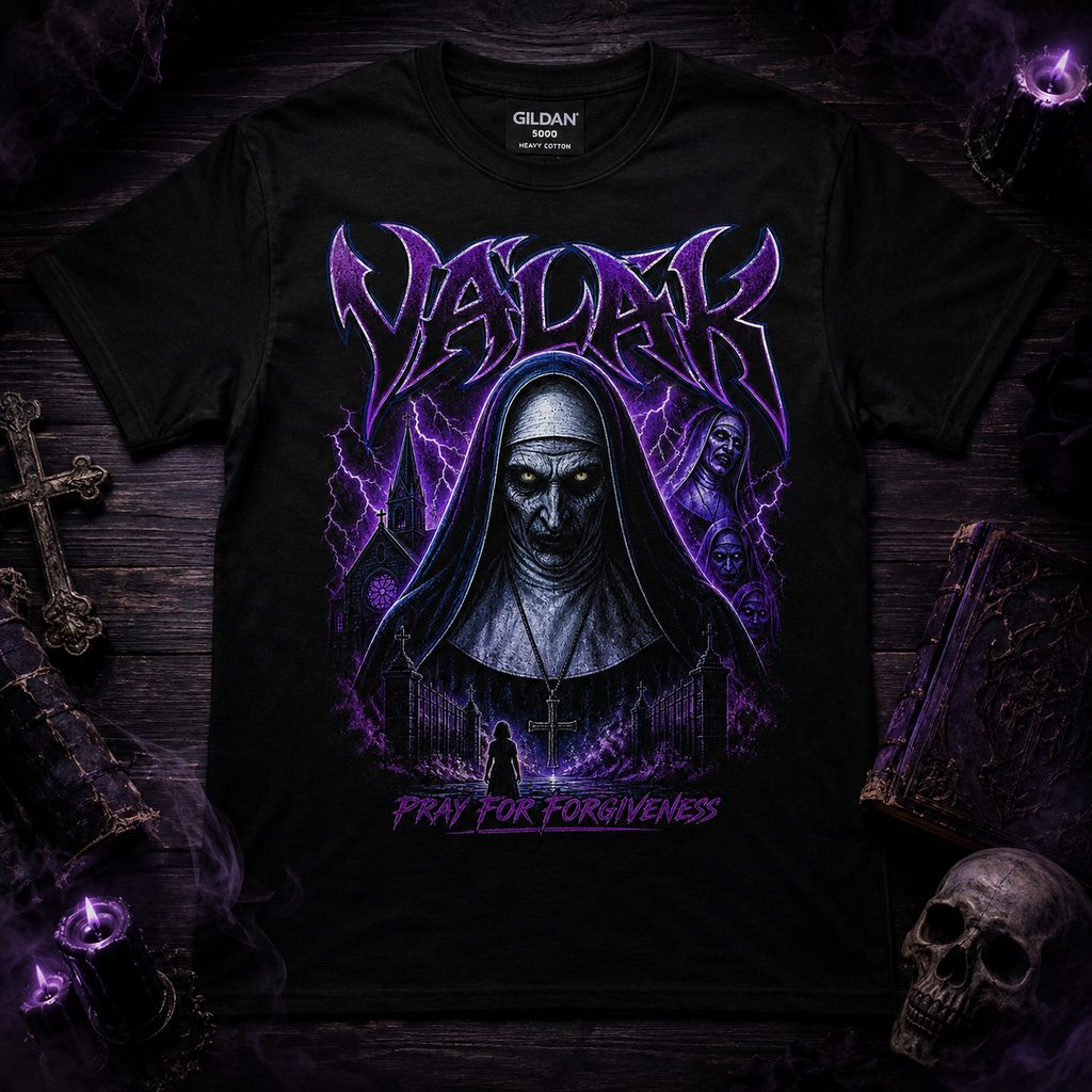 The Nun Conjuring Valak halftone villain tee lifestyle