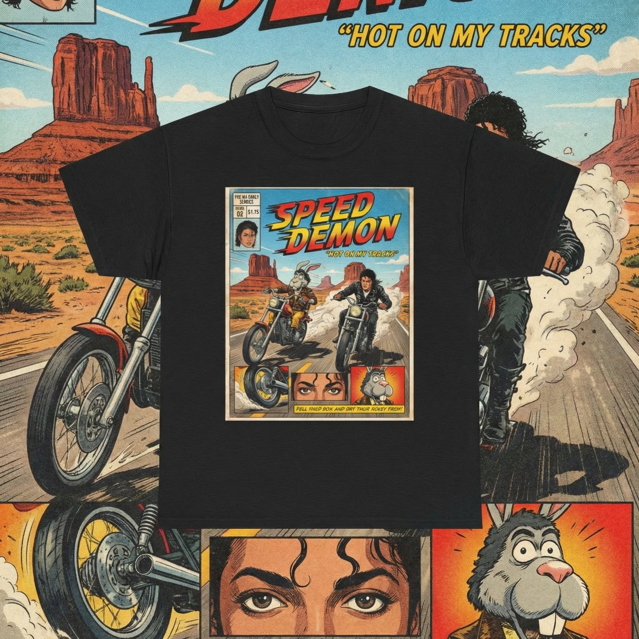 Speed Demon - Flat lay